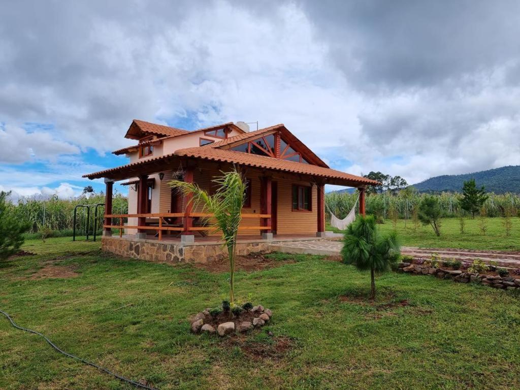 Cabanas Paseo Del Llano Mazamitla Bagian luar foto