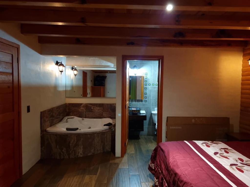 Cabanas Paseo Del Llano Mazamitla Bagian luar foto