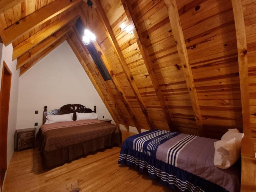 Cabanas Paseo Del Llano Mazamitla Bagian luar foto